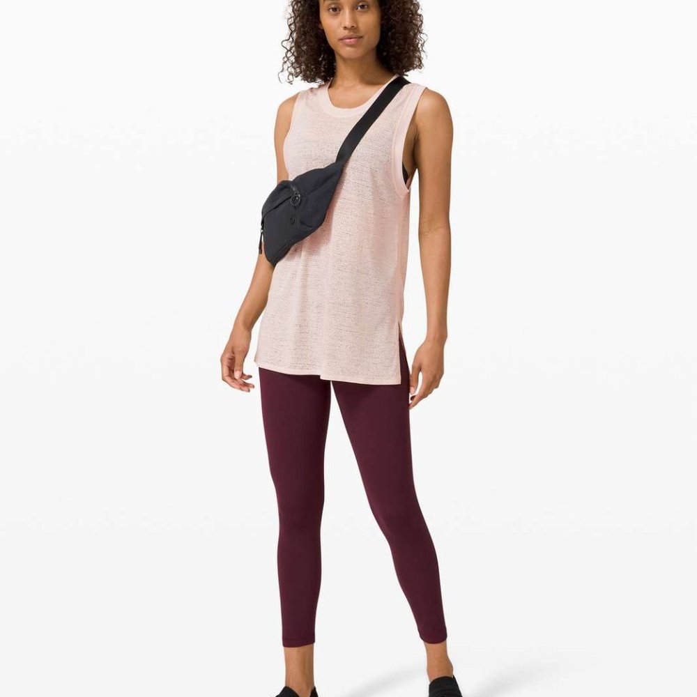 Lululemon Uncovered Tall Tank Silk Rose Size 8 NEW - Picture 5 of 13
